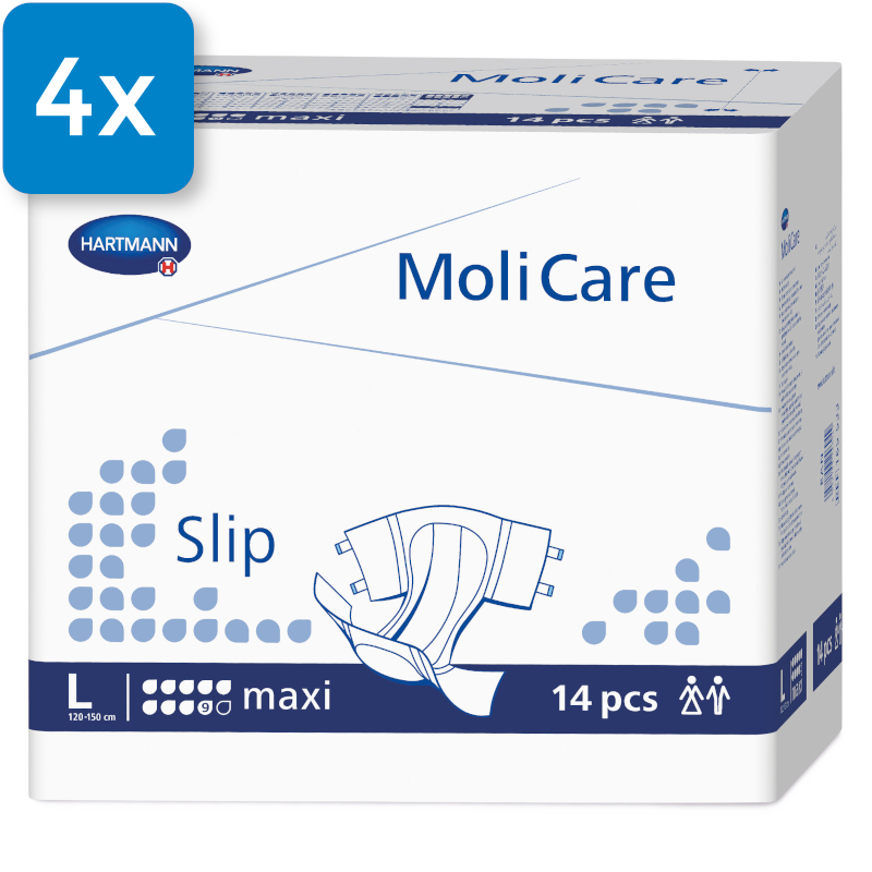 Molicare Slip 9 Tropfen L - (4 x 14 Stück)